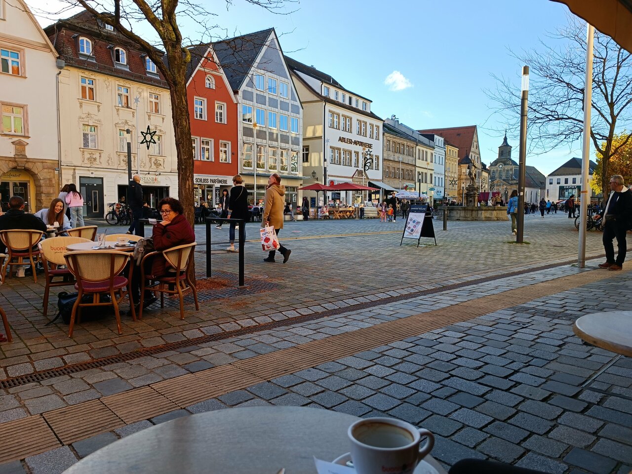 Utca Bayreuth központjában