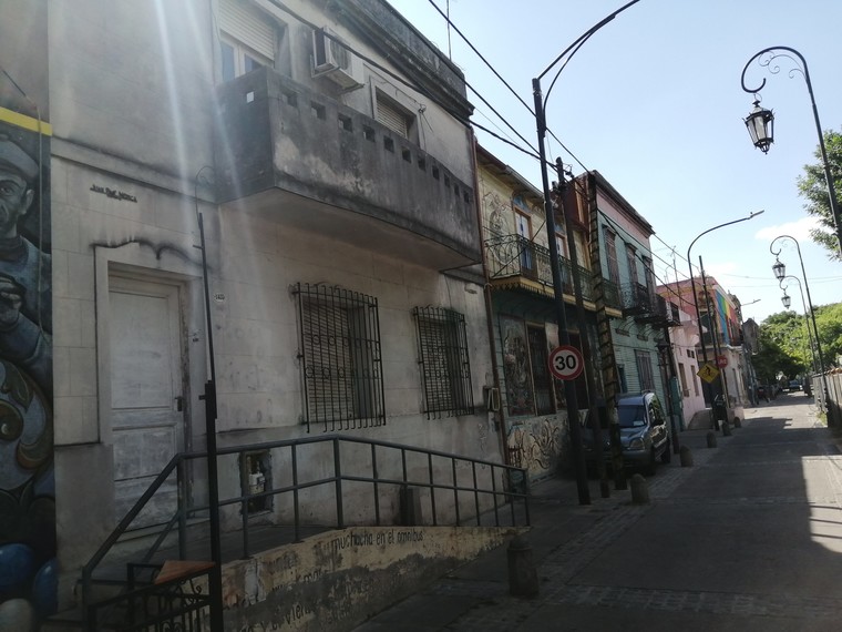 Buildings in San Telmo, Buenos Aires