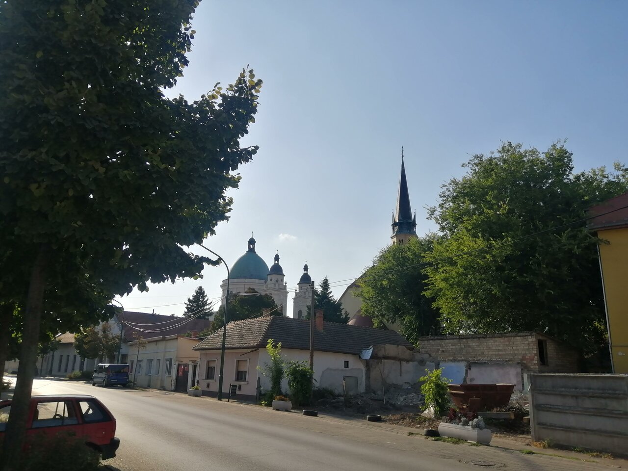 Street in Cegléd