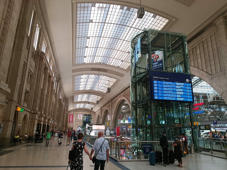 Trainstation, Leipzig