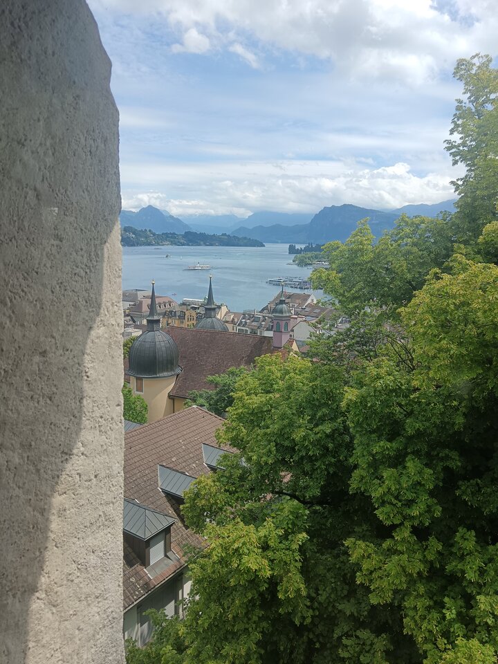 View from the city walls