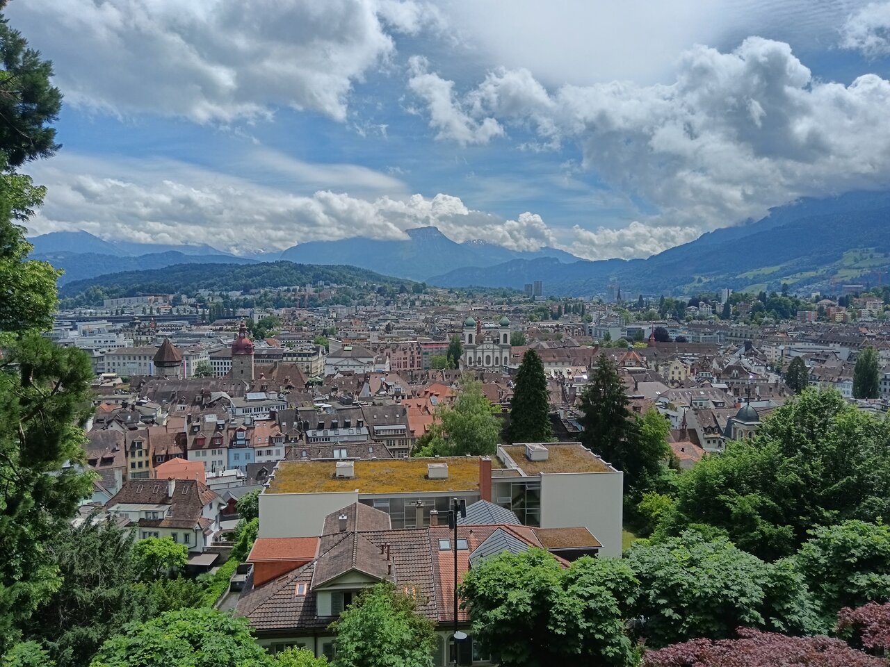 View from the city walls