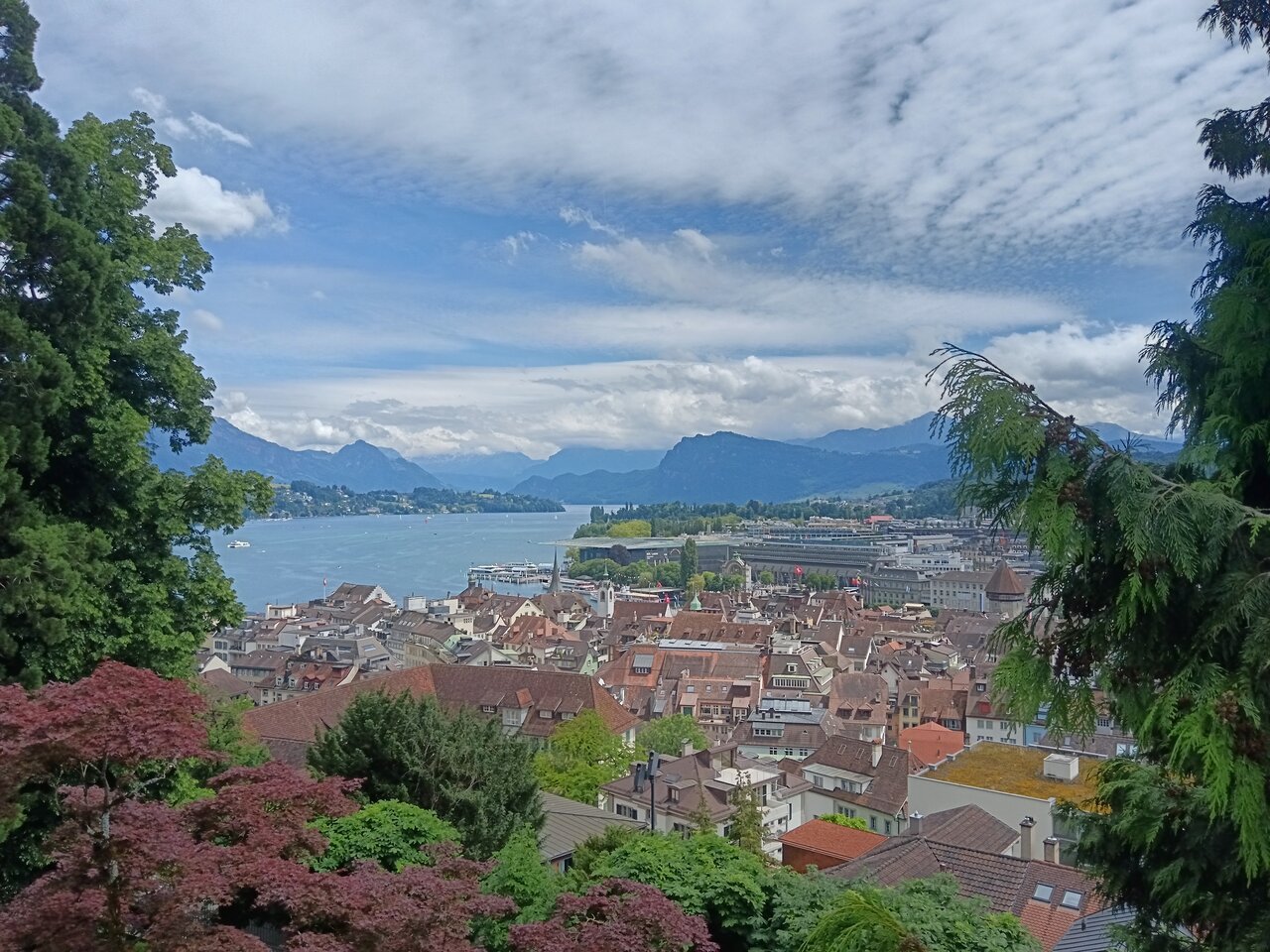 View from the city walls
