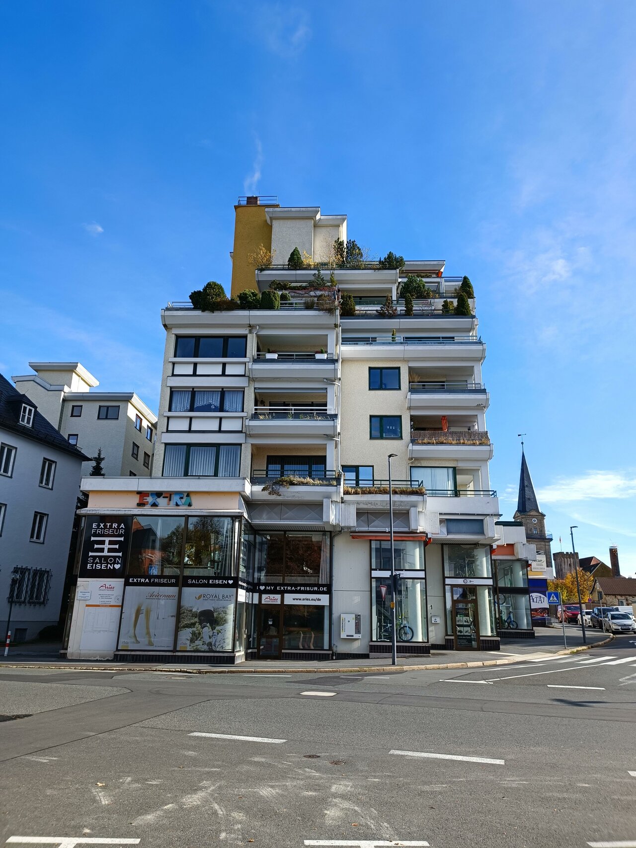Épületek Marktredwitzben