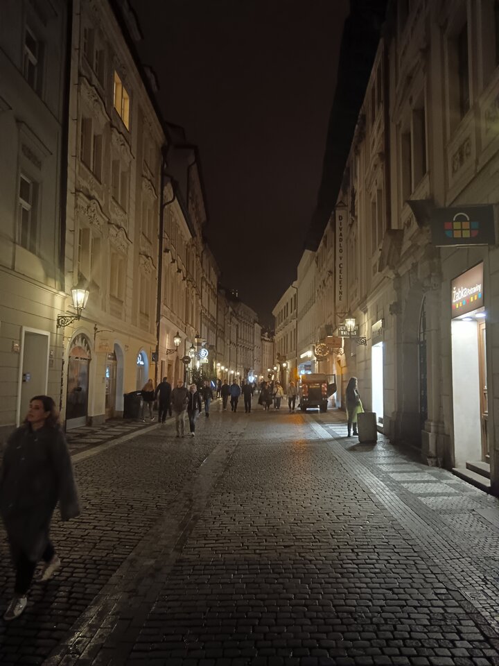 Utca Prágában