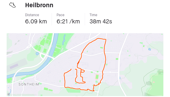 Running in Heilbronn