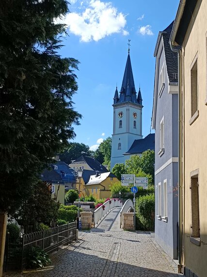 Schwarzbach an der Saale